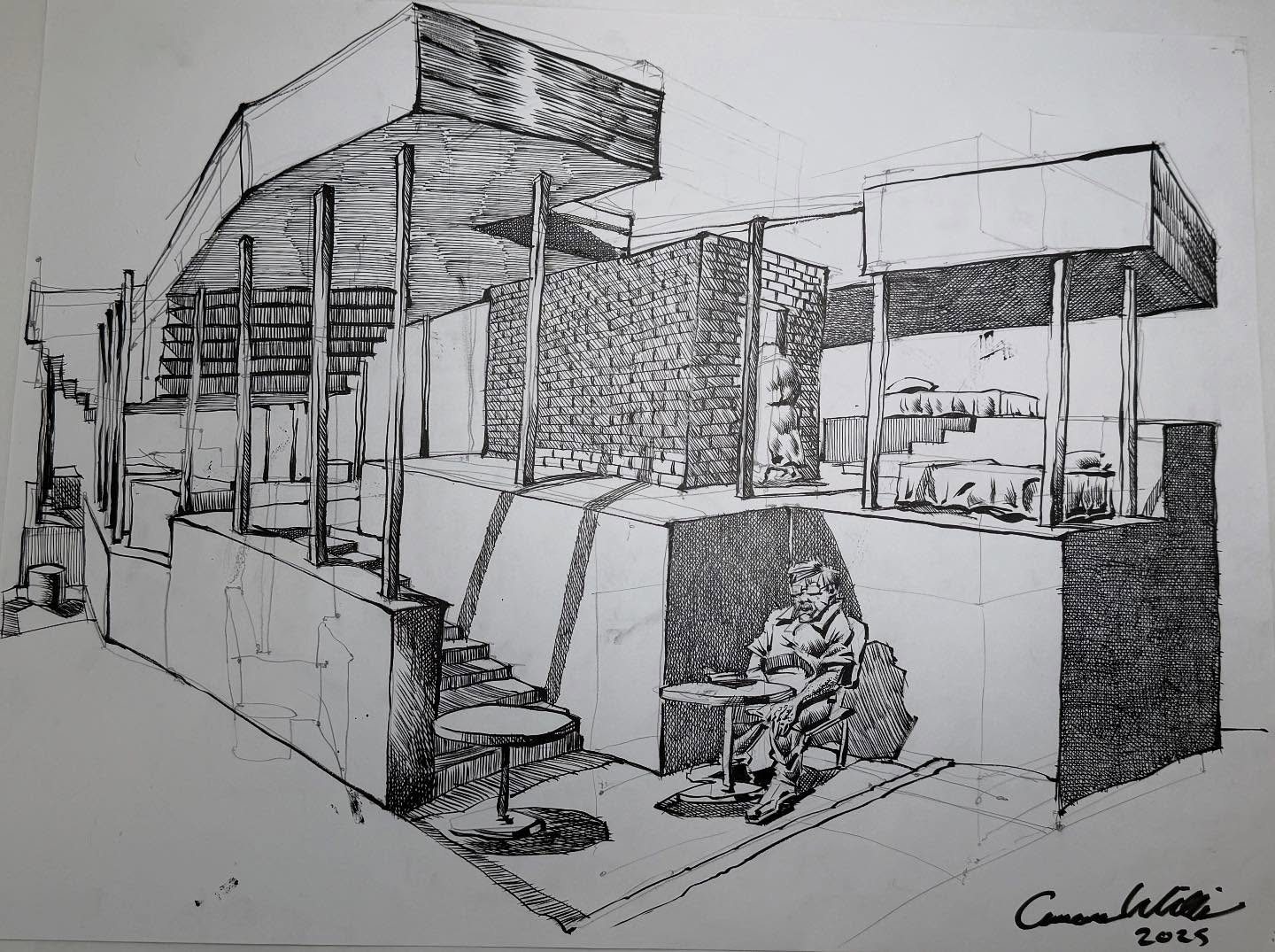Various Views from the Shotgun House, slide 3 of 3