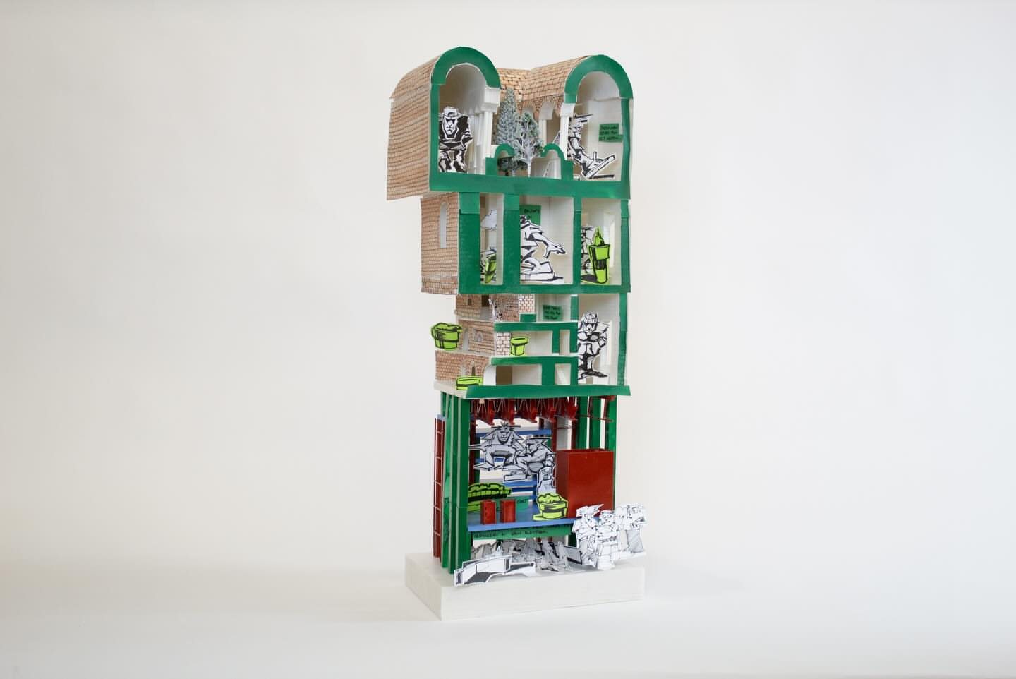 Double/Half Scale Housing 1/4” Model, slide 2 of 11