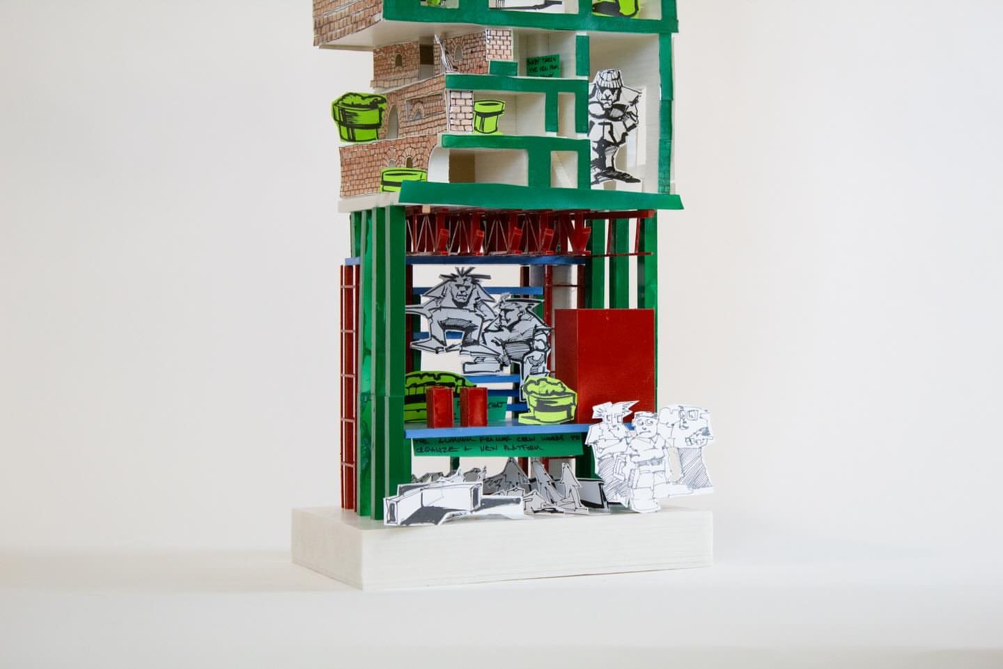 Double/Half Scale Housing 1/4” Model, slide 5 of 11