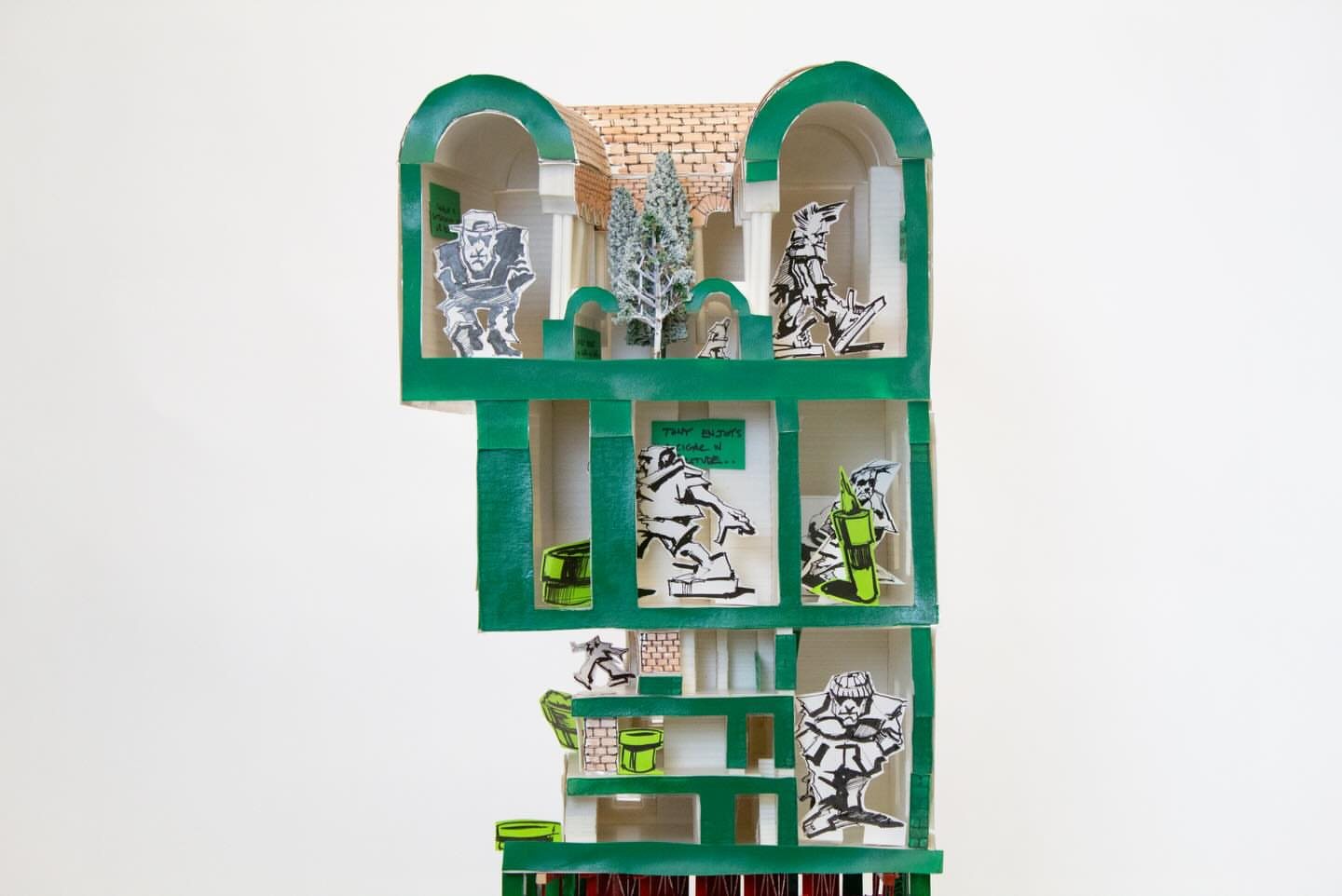 Double/Half Scale Housing 1/4” Model, slide 7 of 11